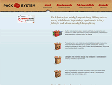 Tablet Screenshot of pack-system.eu